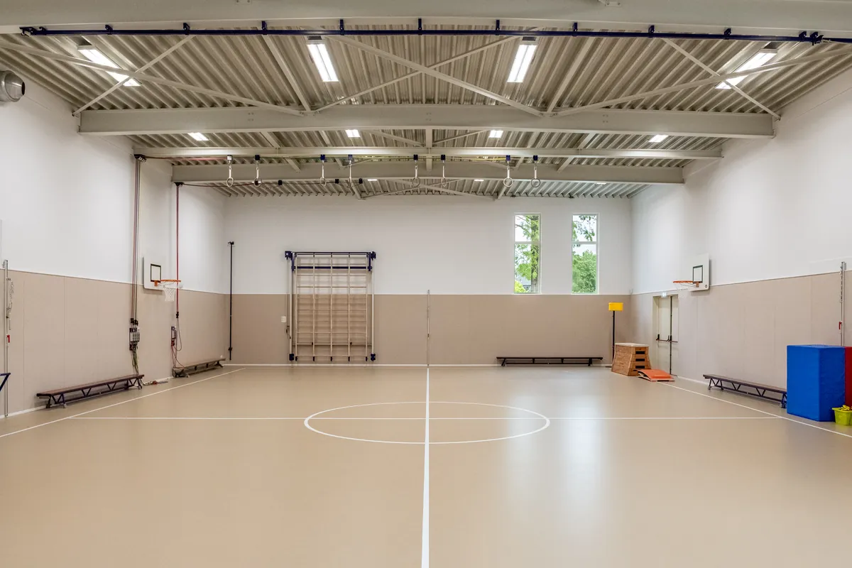 De grote gymzaal
